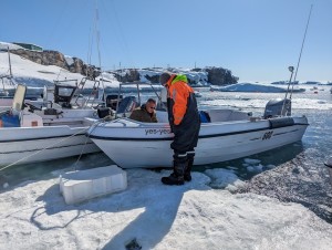 Andy in Greenland