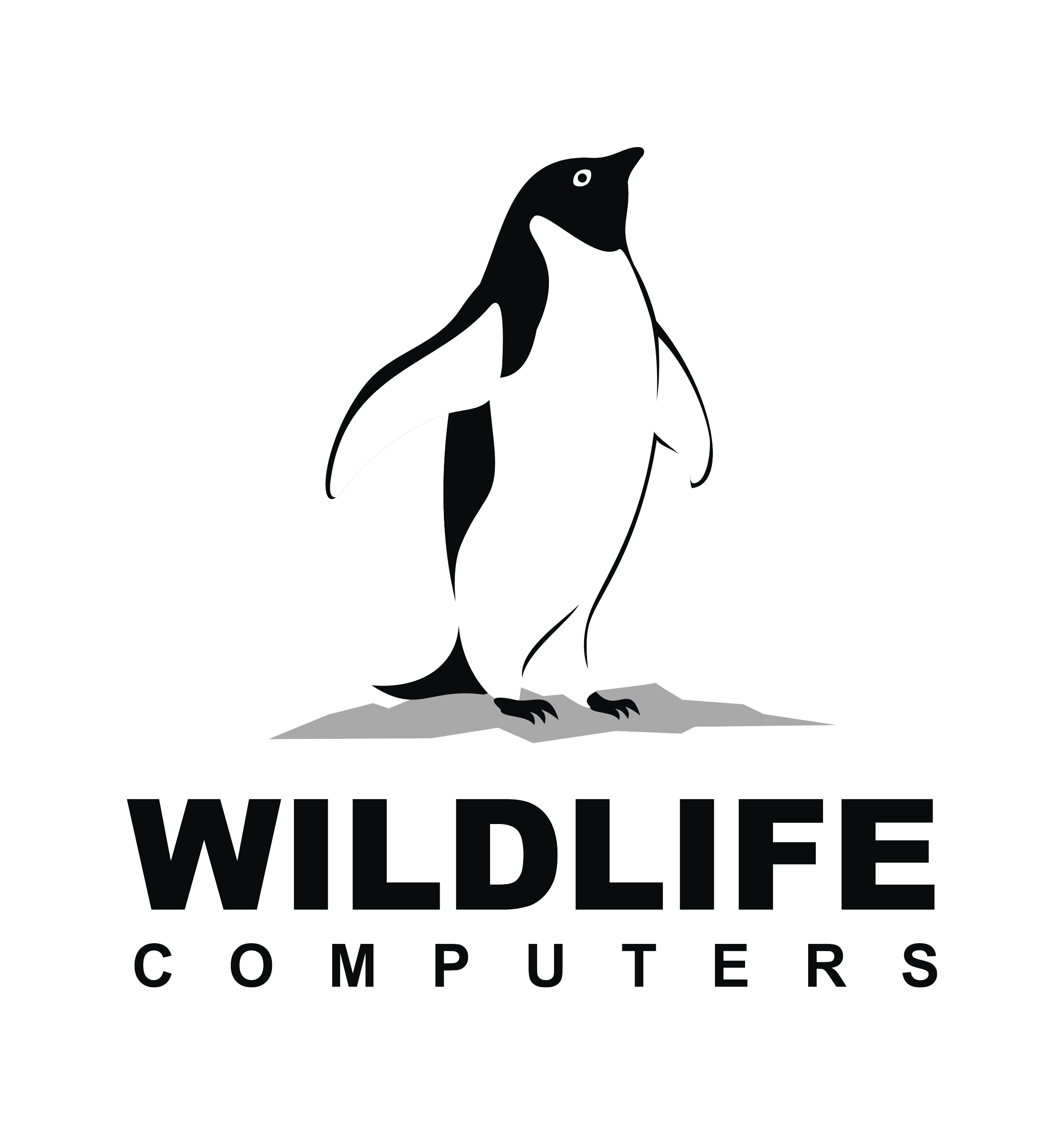 Wildlife Computers - White Black Transparent